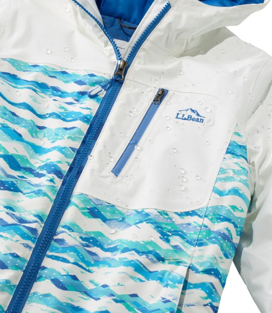 teal snow jacket