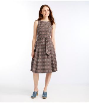 Women's Signature Poplin Dress, Print