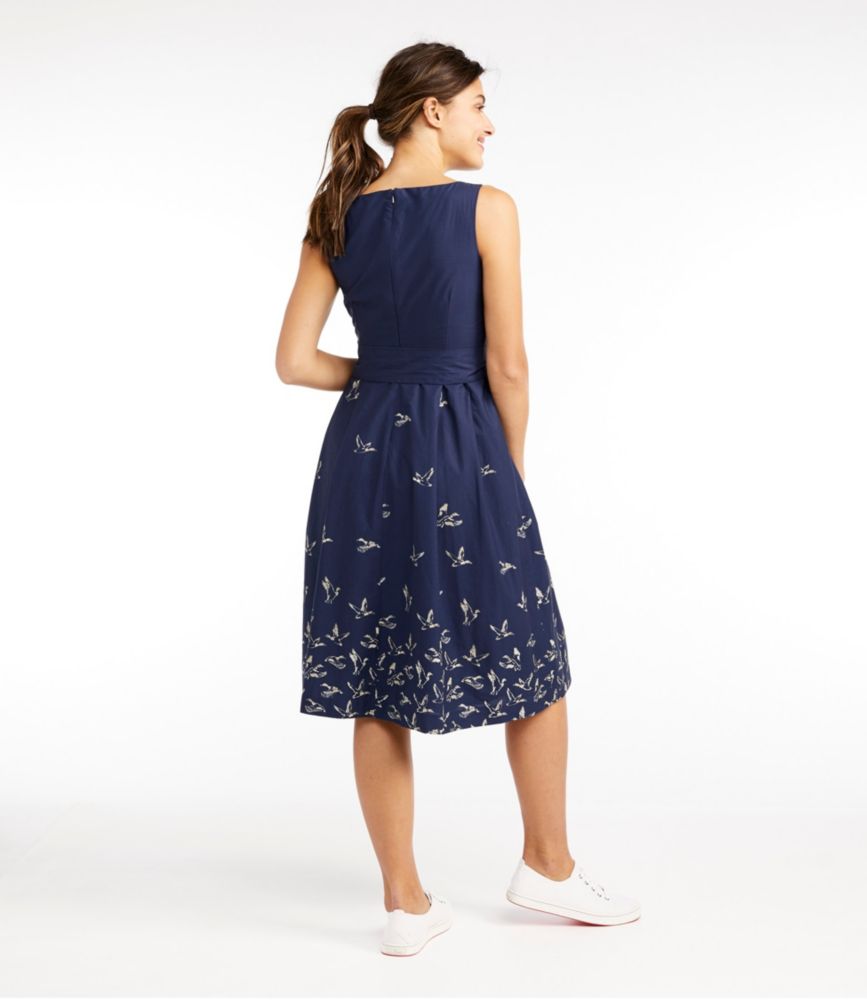 Women's Signature Poplin Dress, Print