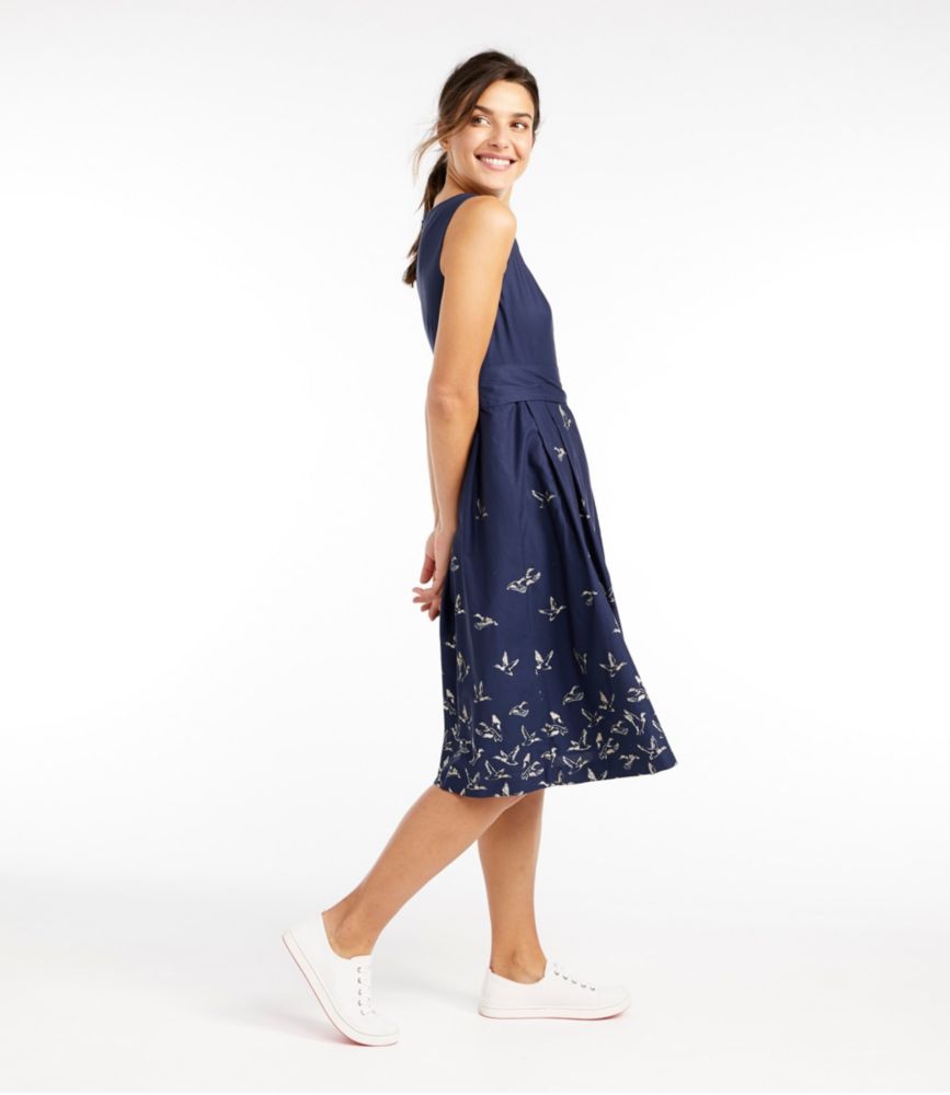 Women's Signature Poplin Dress, Print