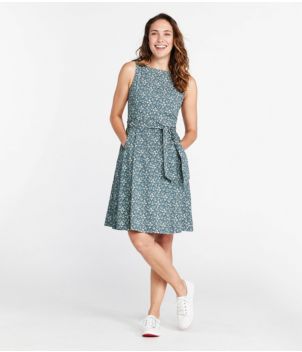 Women's Signature Poplin Dress, Print