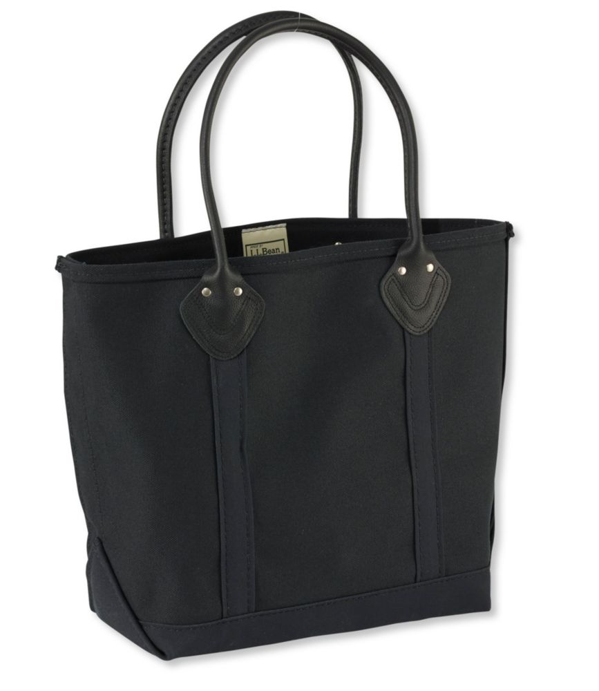 long handle leather tote bag