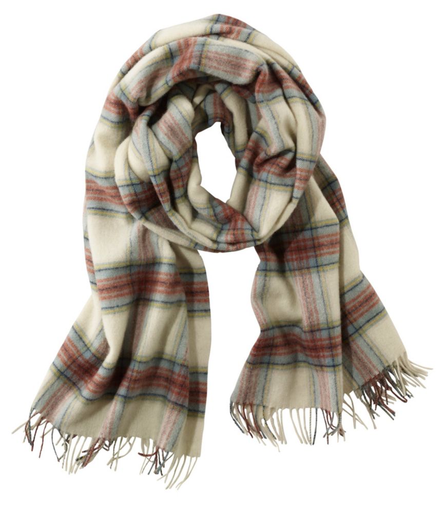 ladies plaid scarf