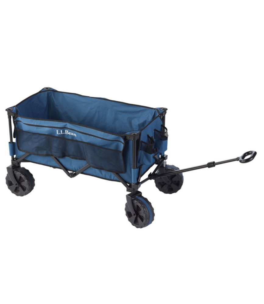 L.L.Bean Collapsible Wagon, Blue, small image number 1