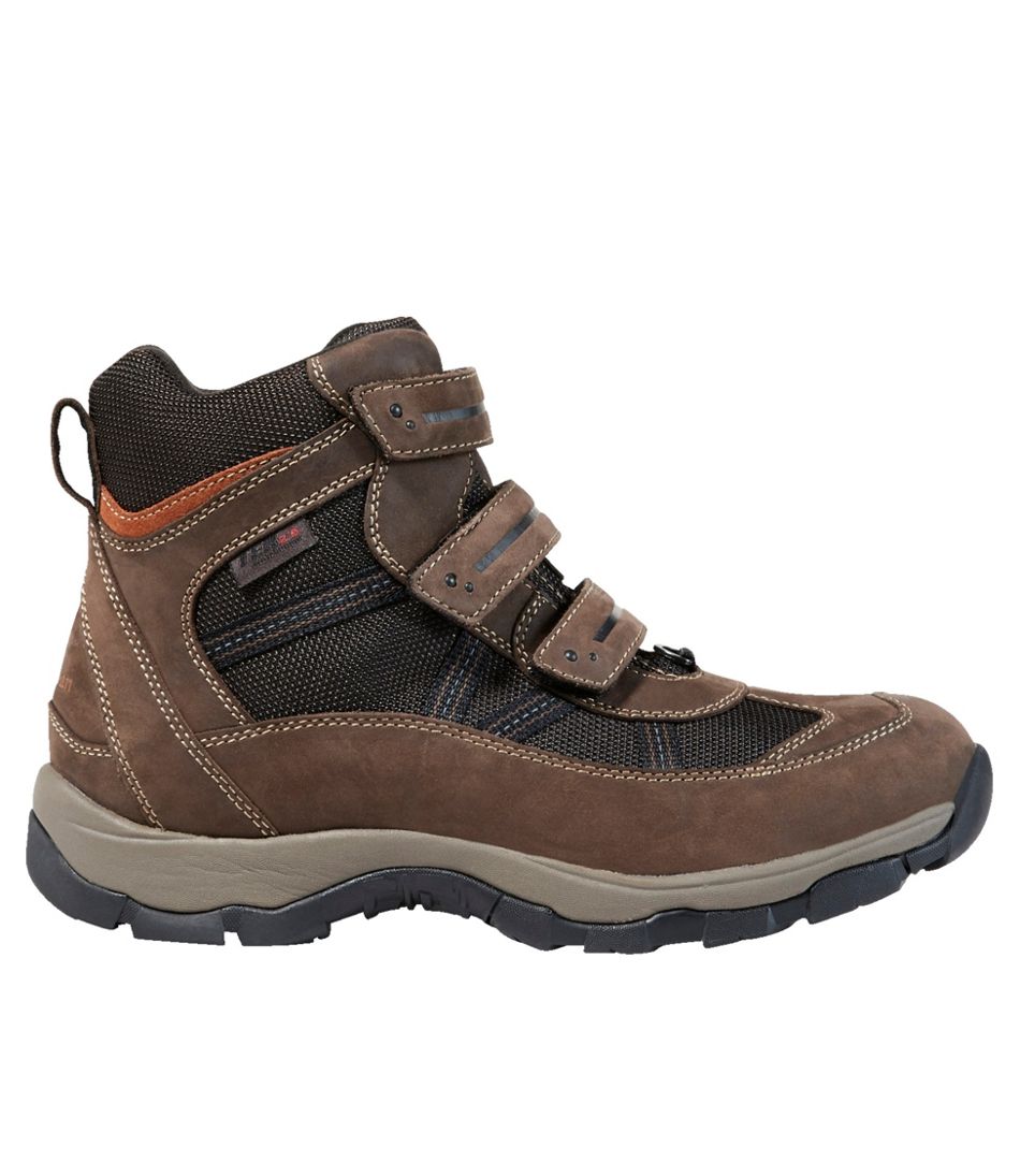 Men's Snow Sneakers with Arctic Grip, Mid Hook-and-Loop