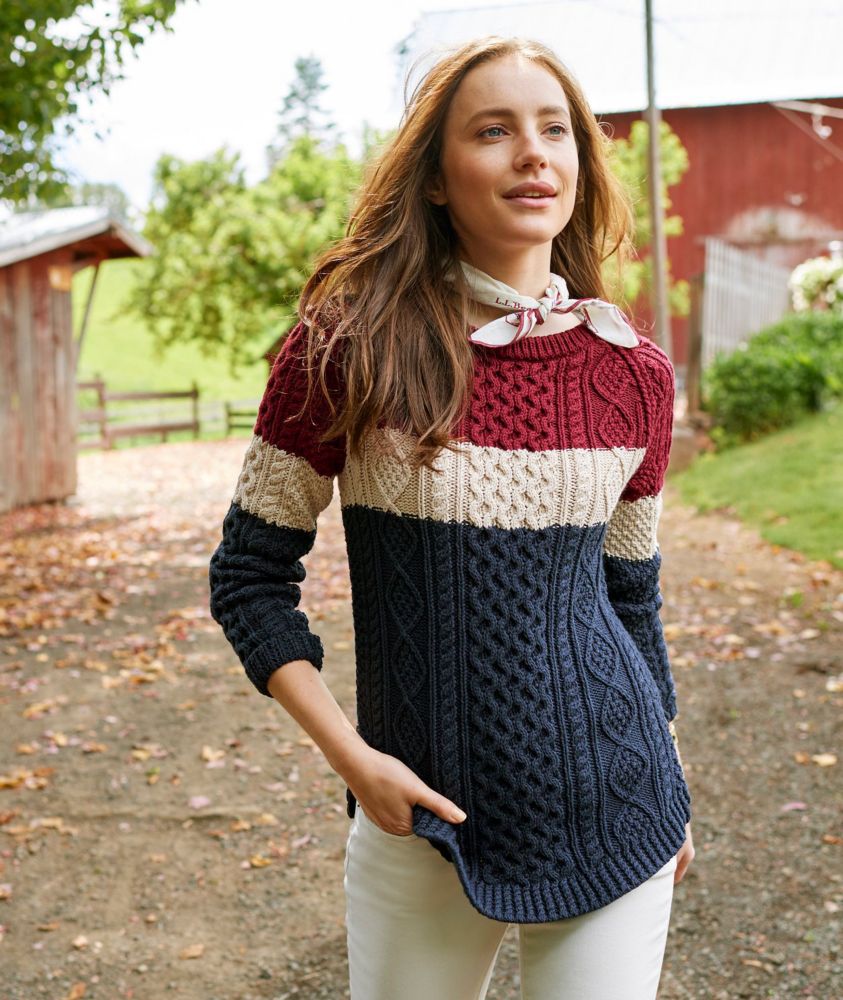 ll bean fisherman sweater