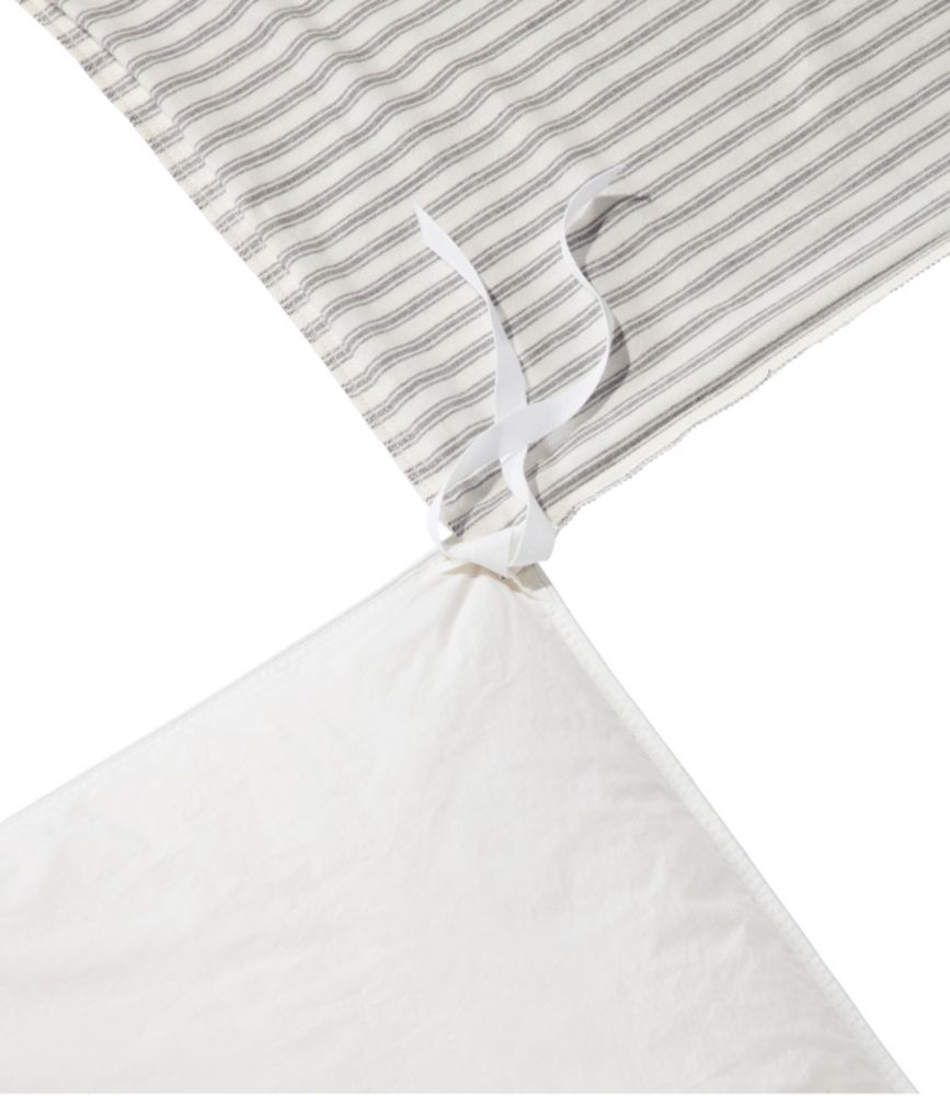 Ultrasoft Comfort Flannel Comforter Cover Collection, Stripe, Mariner Blue, small image number 2