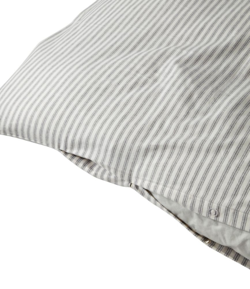 Ultrasoft Comfort Flannel Comforter Cover Collection, Stripe, Feldspar, small image number 3