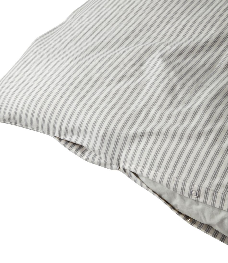 Ultrasoft Comfort Flannel Comforter Cover Collection Stripe Comforter Covers At L L Bean