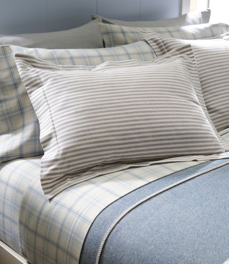 Ultrasoft Comfort Flannel Comforter Cover Collection, Stripe, Feldspar, small image number 7