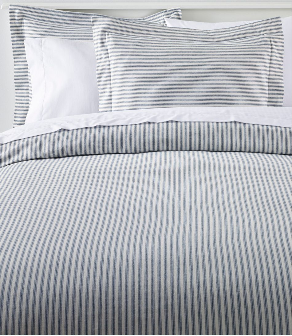 Ultrasoft Comfort Flannel Comforter Cover Collection Stripe