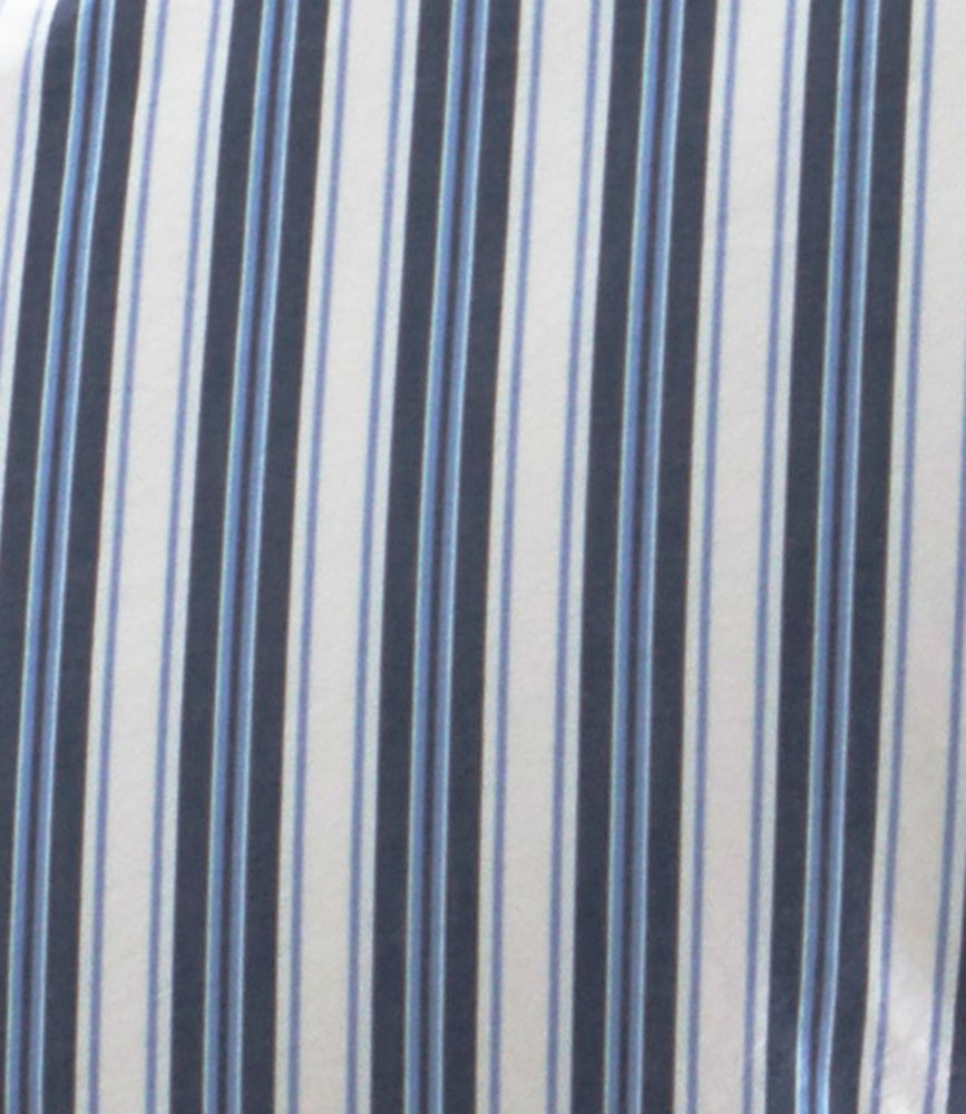 Sunwashed Percale Comforter Cover, Stripe, Mariner Blue, small image number 2