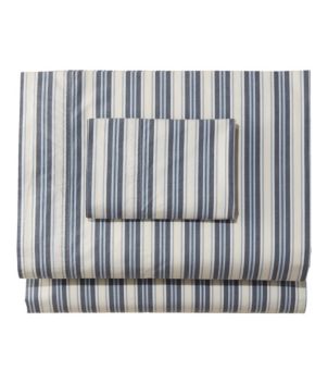 Sunwashed Percale Sheet Collection, Stripe