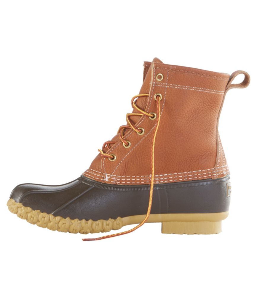 Men's 8" Bean Boots, Chamois-Lined