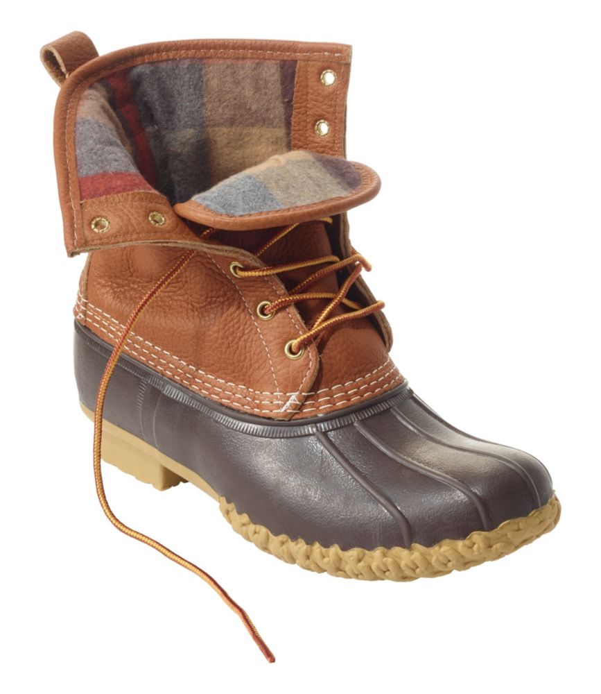 Men's 8" Bean Boots, Chamois-Lined