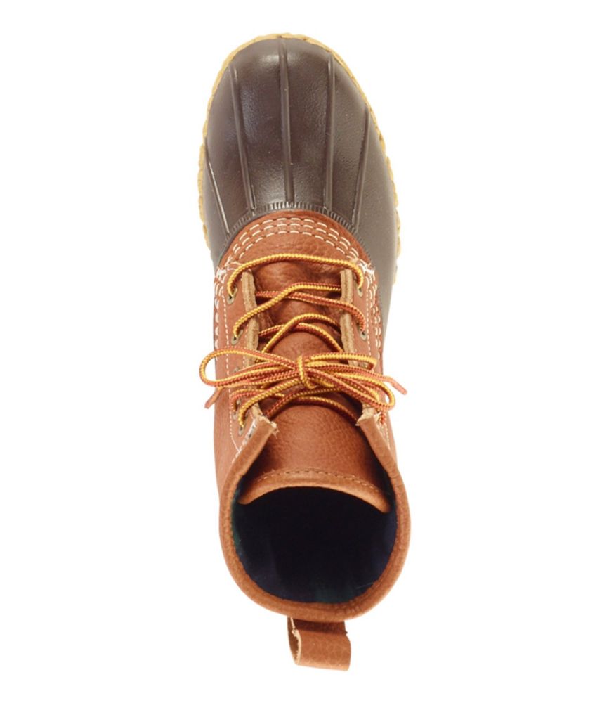 Women's 8" Bean Boots, Tumbled-Leather Chamois-Lined, , small image number 4