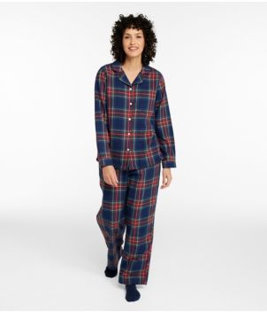 Women's Scotch Plaid Flannel Pajamas