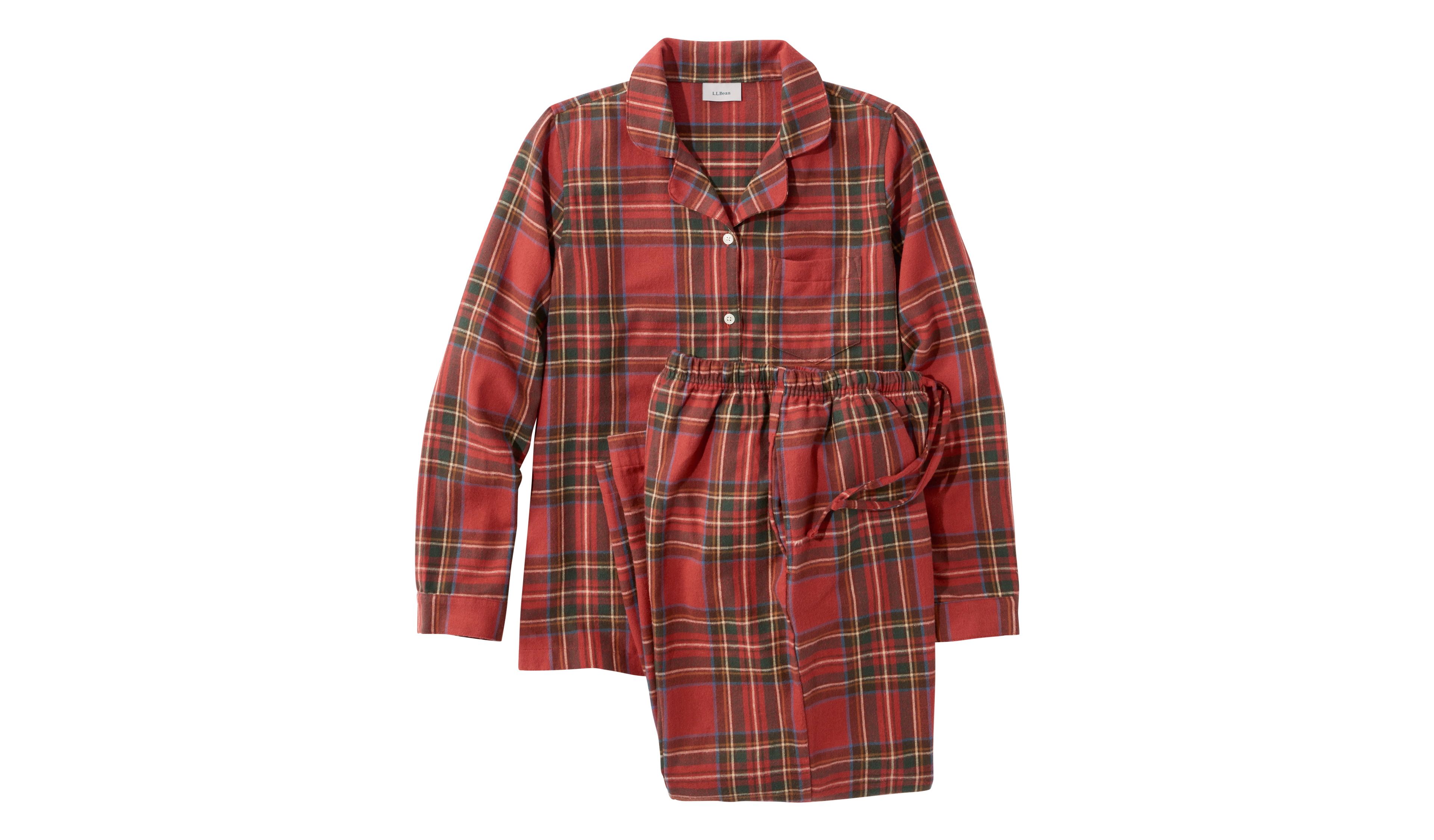 Women's Scotch Plaid Flannel Pajamas