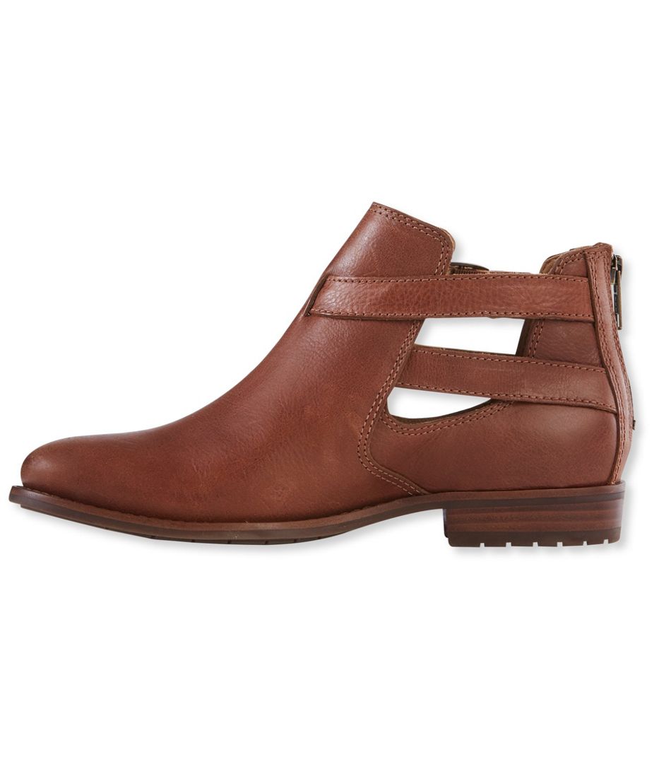 Women's Westport Sandalized Leather Ankle Boots | Boots at L.L.Bean