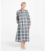 Petit Lem Scarlet Tartan Plaid Flannel Women's Night Gown