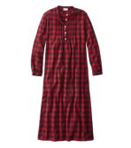 Petit Lem Scarlet Tartan Plaid Flannel Women's Night Gown