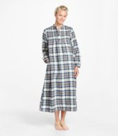 Womens short 2025 flannel nightgowns