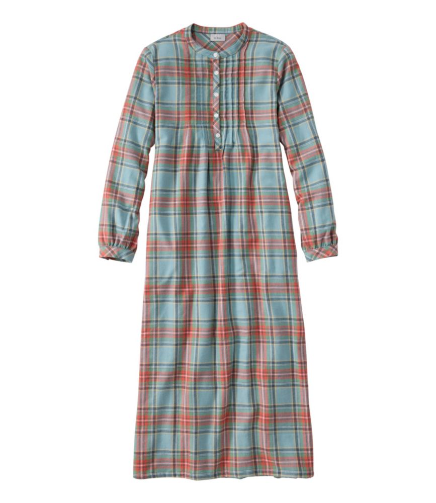 Women's Scotch Plaid Flannel Nightgown