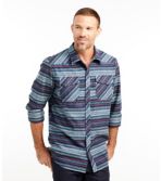 Men's L.L.Bean Performance Flannel Shirt, Stripe