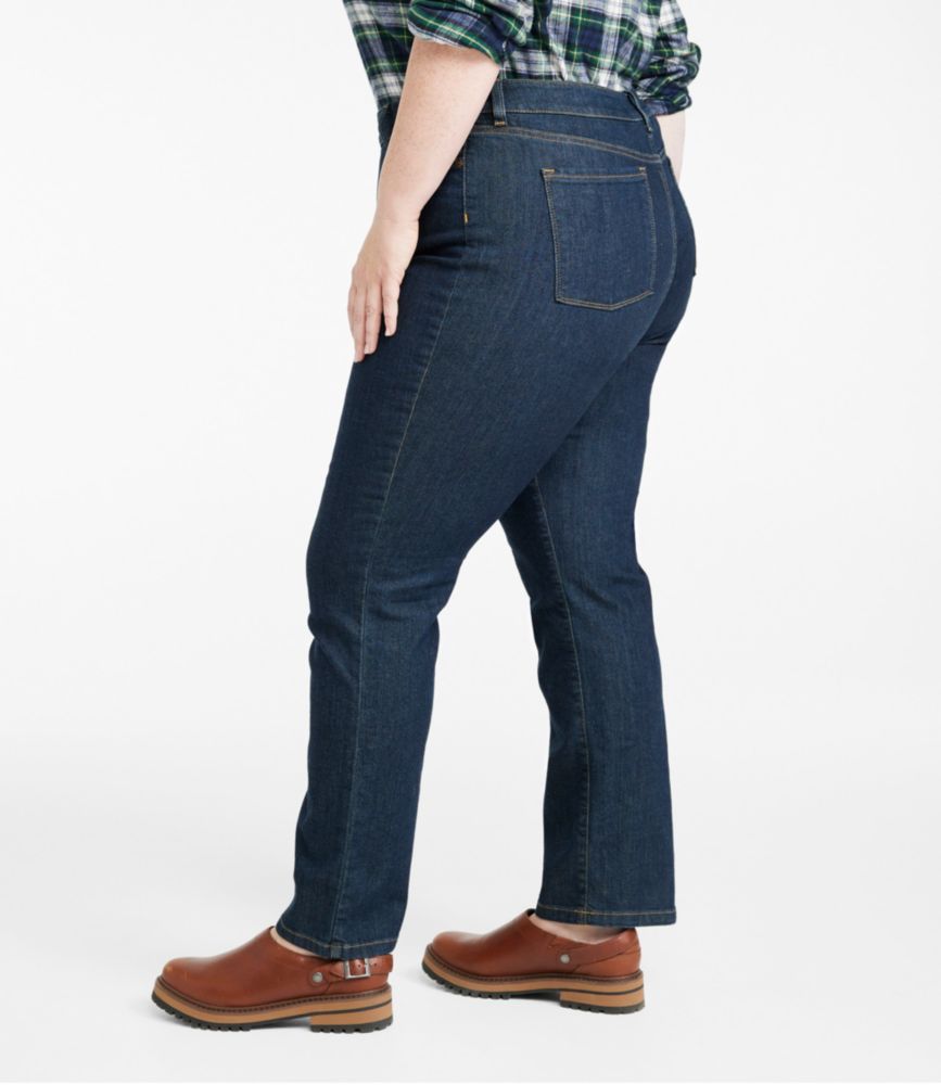 Women's True Shape Jeans, High-Rise Straight-Leg