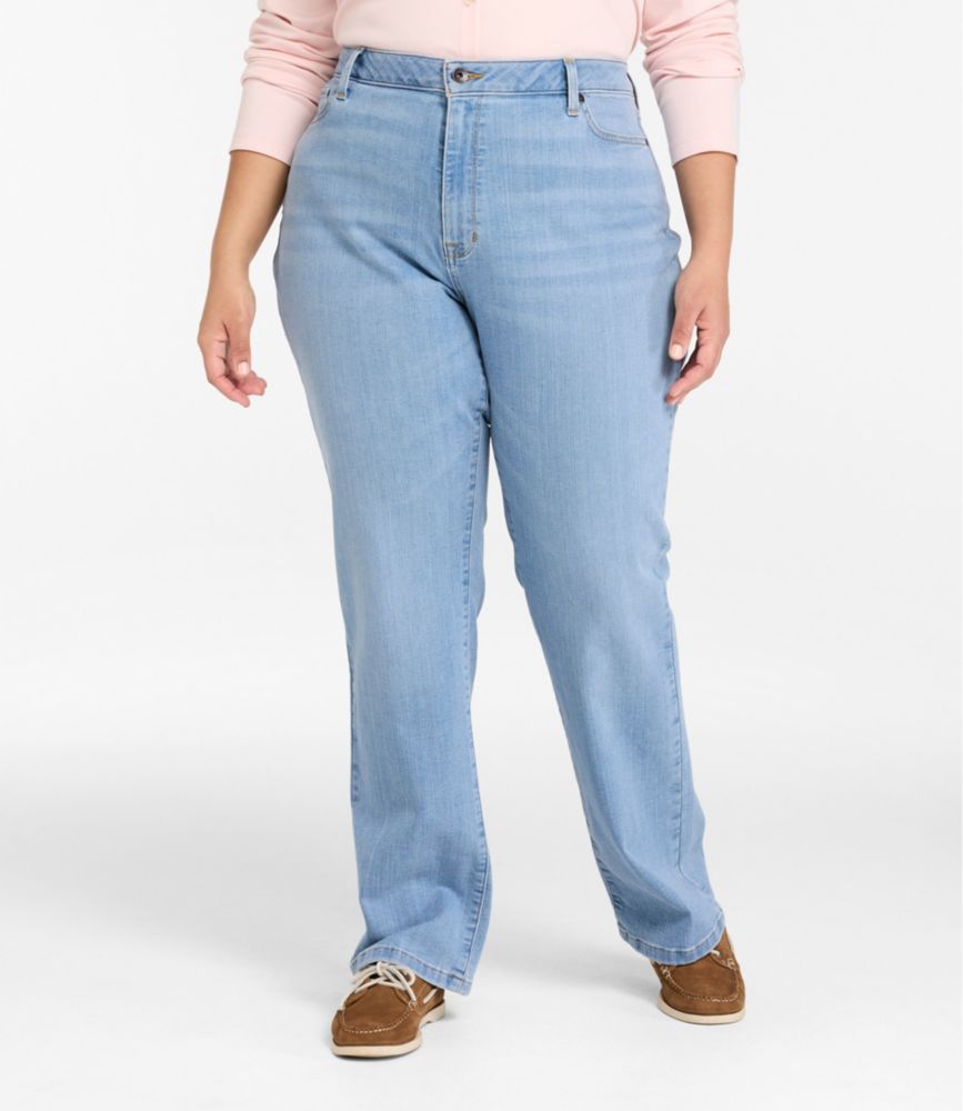 Women's True Shape Jeans, High-Rise Straight-Leg
