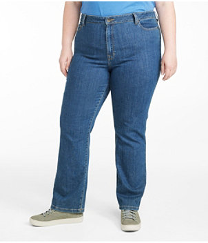 Women's True Shape Jeans, High-Rise Straight-Leg