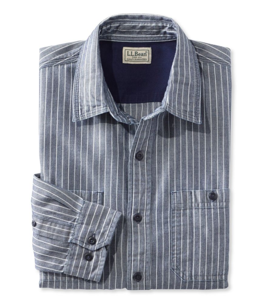 mens fitted denim shirt