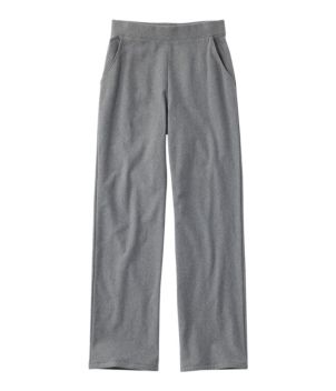 Women's Perfect Fit Pants, Fleece-Backed Straight-Leg