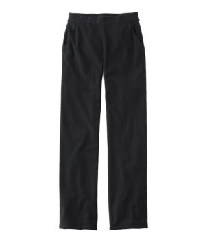 Women's Perfect Fit Pants, Fleece-Backed Straight-Leg