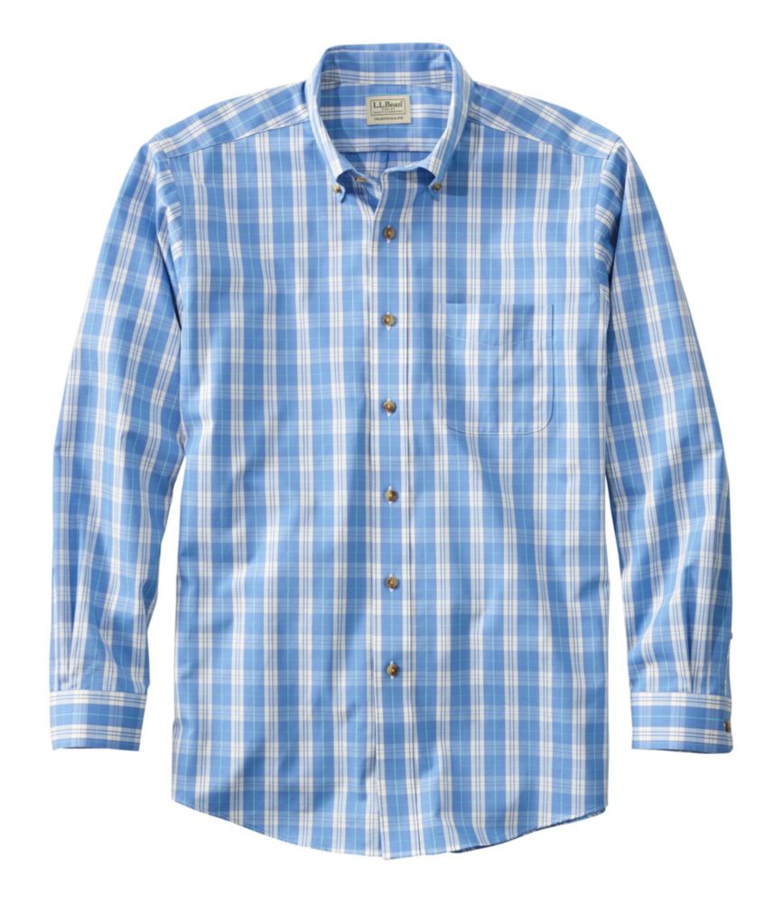 ll bean wrinkle free shirts