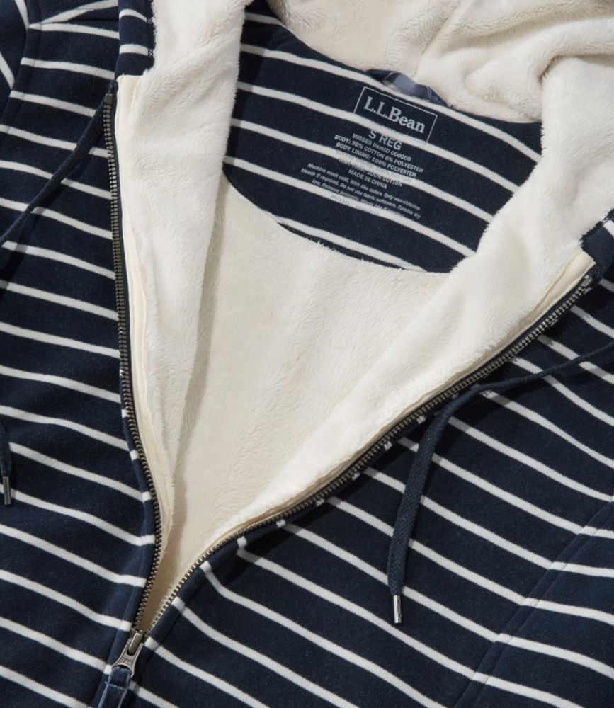 ll bean womens sherpa lined hoodie