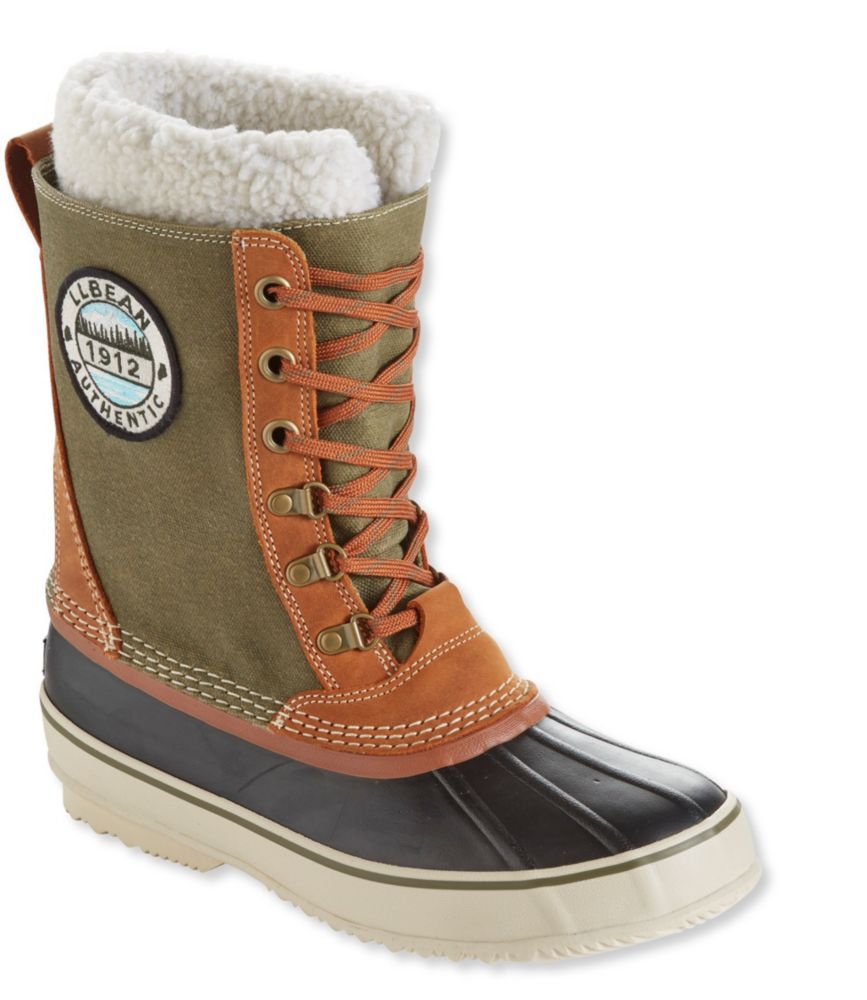 mens lace up snow boots