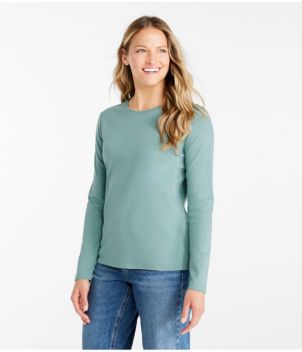 Women's L.L.Bean Tee, Long-Sleeve Crewneck