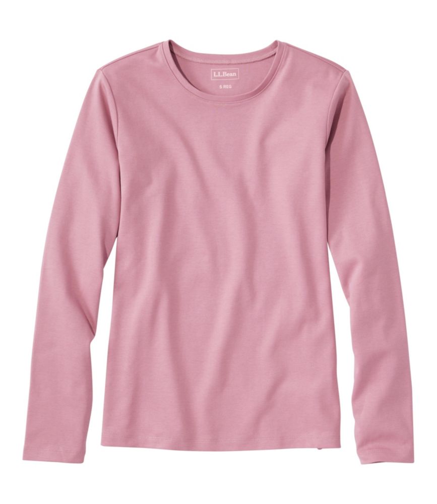 Women's L.L.Bean Tee, Long-Sleeve Crewneck Great Tee for All outfits