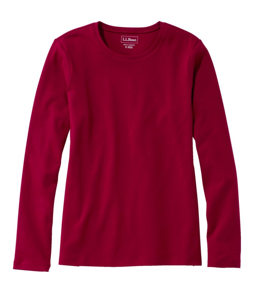 Women's L.L.Bean Tee, Long-Sleeve Crewneck