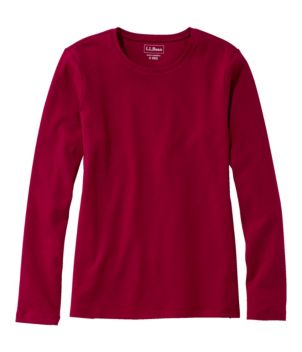 Women's L.L.Bean Tee, Long-Sleeve Crewneck