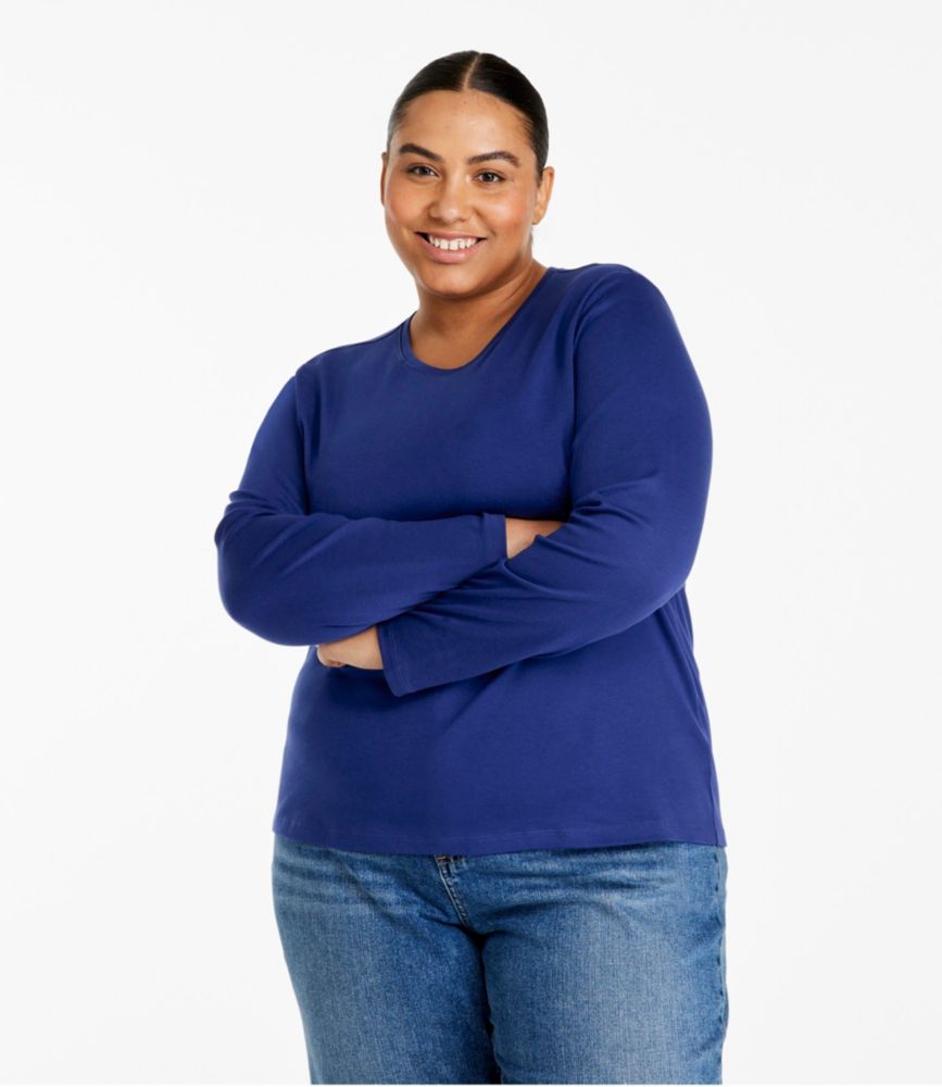 Women's L.L.Bean Tee, Long-Sleeve Crewneck