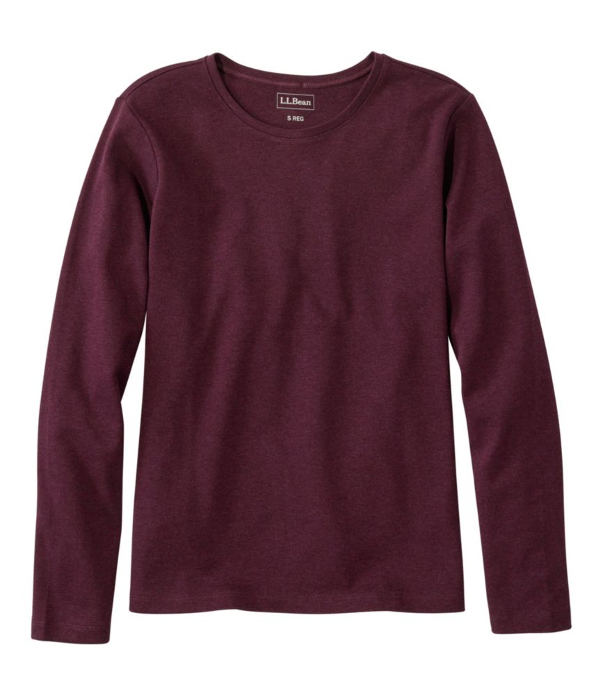 Women's L.L.Bean Tee, Long-Sleeve Crewneck