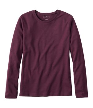 Women's L.L.Bean Tee, Long-Sleeve Crewneck