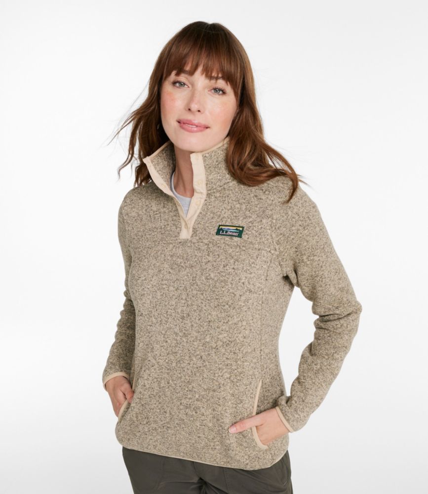 Women's L.L.Bean Sweater Fleece Pullover Beautiful color to co ordination with a sweater of mine