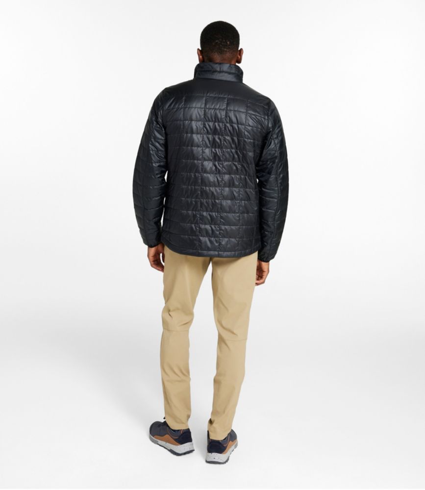 Men's PrimaLoft Packaway Jacket, Dark Marine Blue/Black, small image number 5