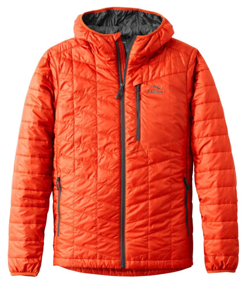 ll bean primaloft packaway hooded jacket