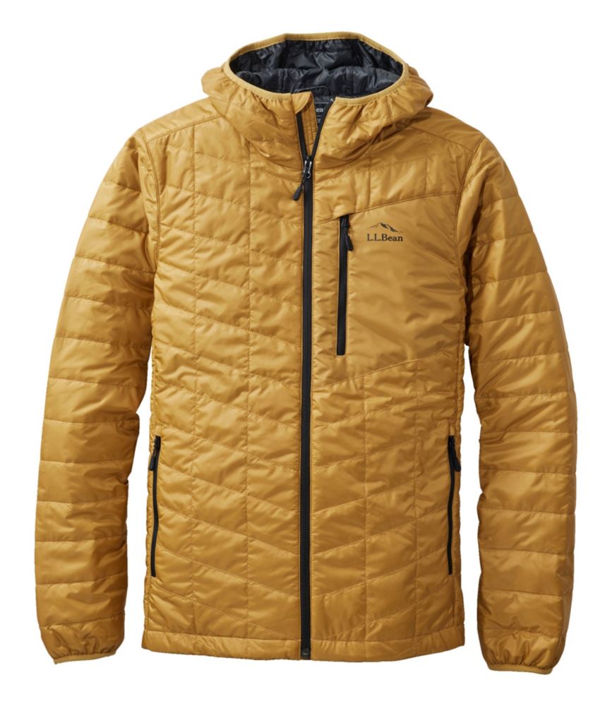 Men's PrimaLoft Packaway Hooded Jacket, Synthetic | L.L.Bean