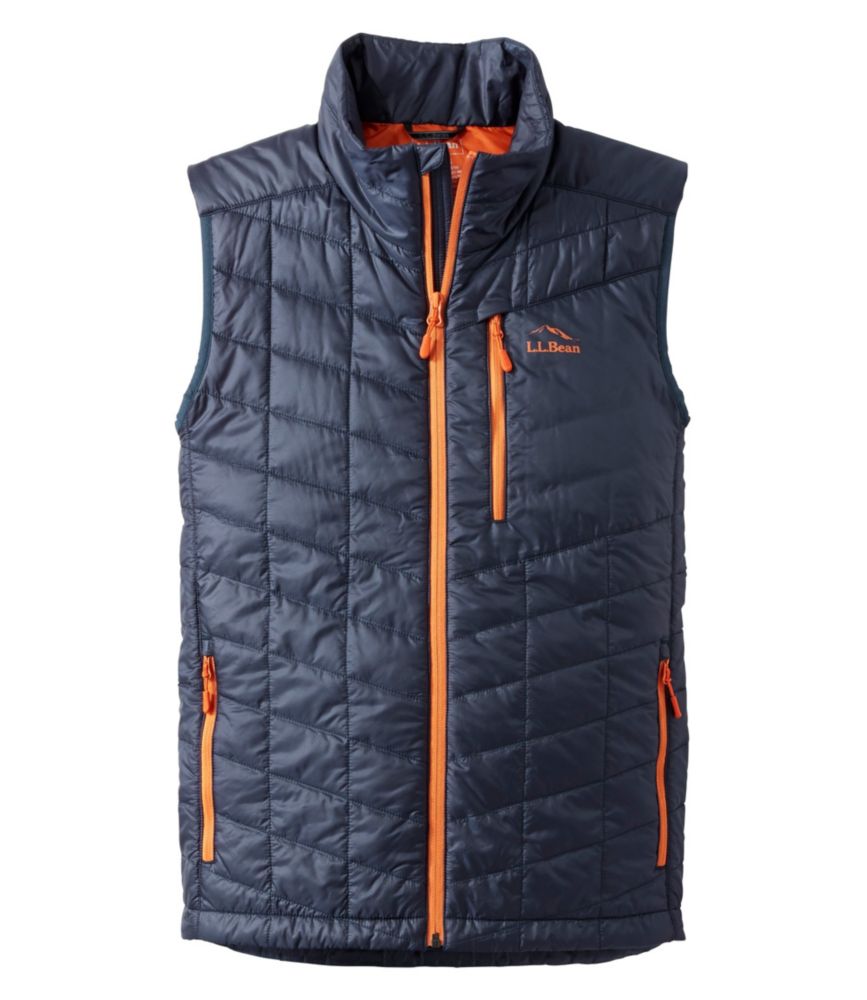 Men's PrimaLoft Packaway Vest, Carbon Navy, small image number 1