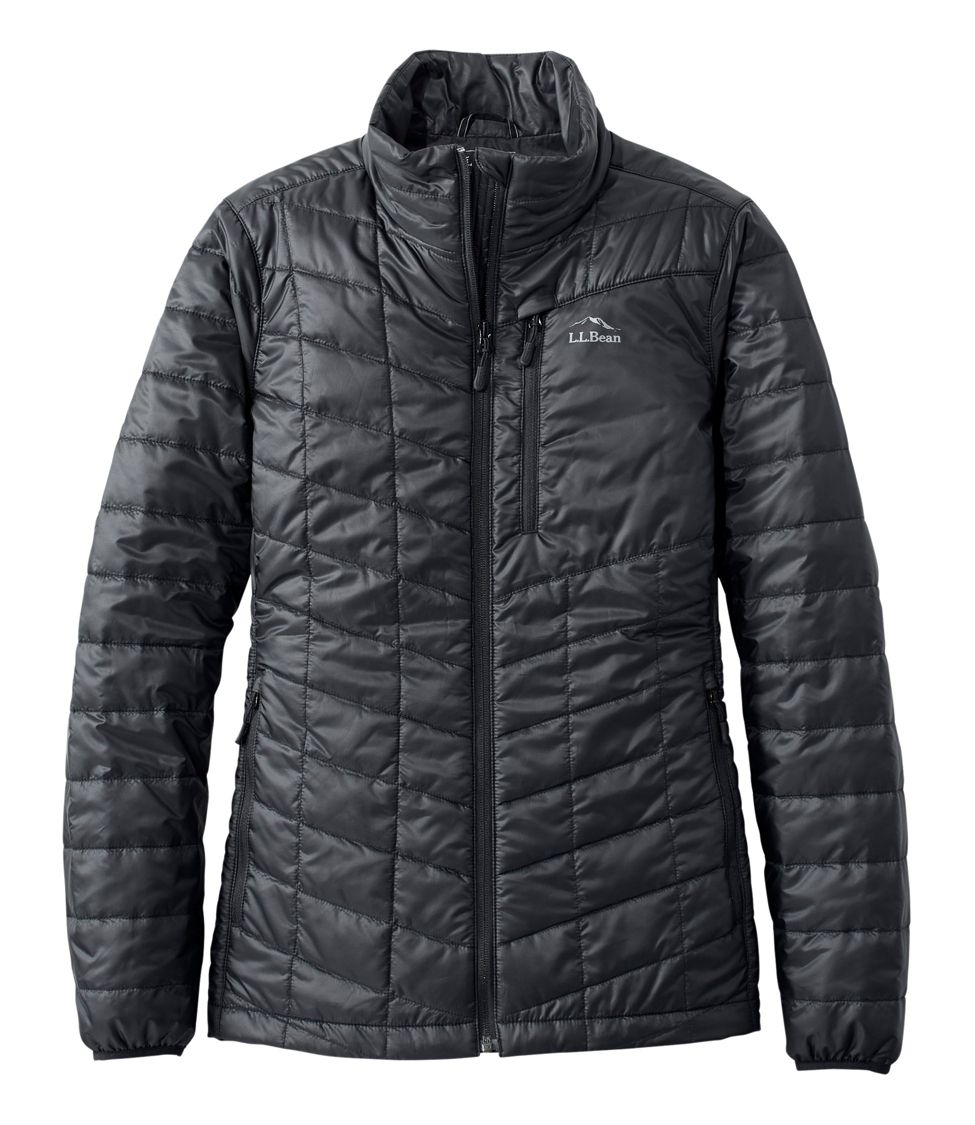 Water-repellent Primaloft® padded midi jacket